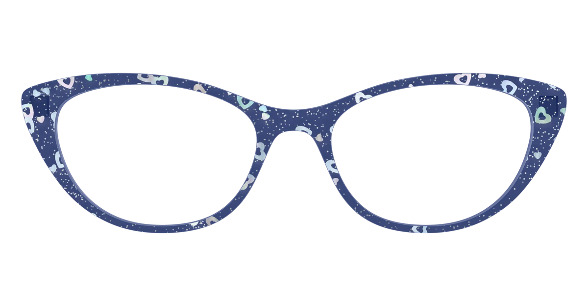 The Denim Heart Glitter Crystal