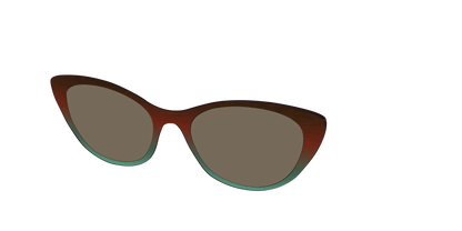 The Polarized Mahogany to Juniper Woodgrain Sun Top