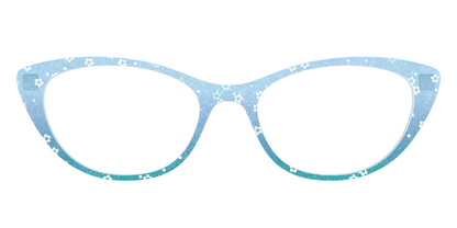 The Sky Blue Crystal with Daisy Glitter