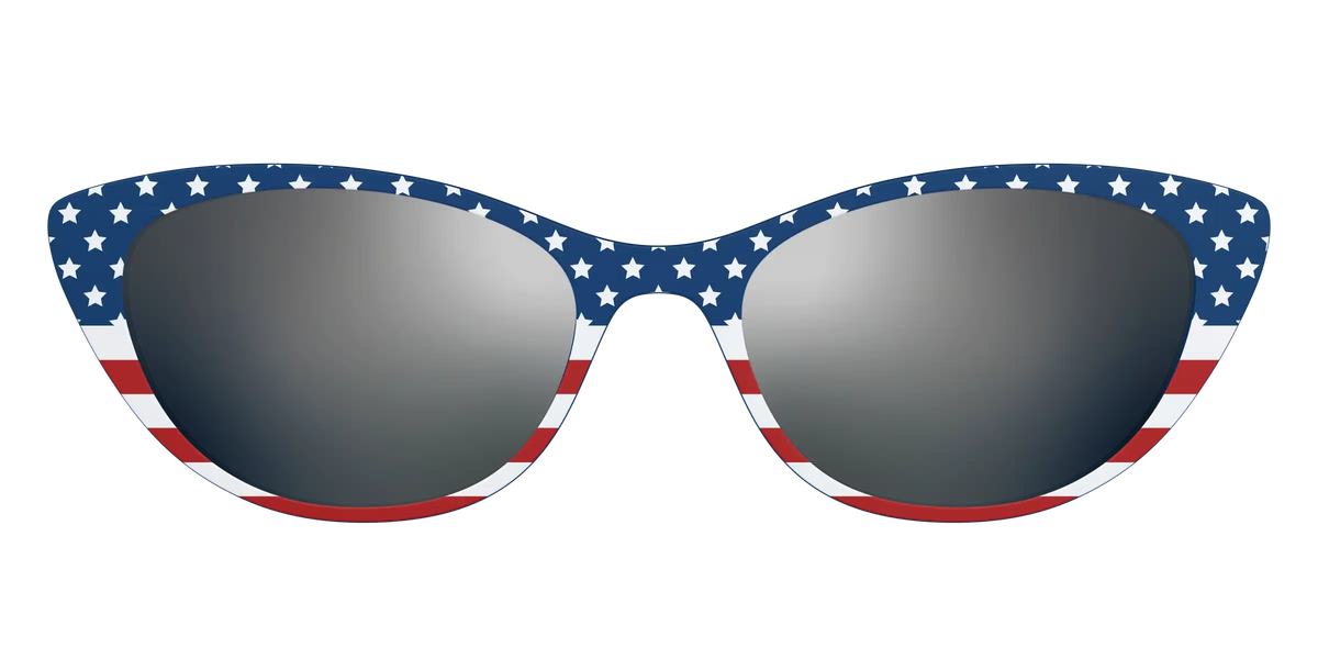 The Polarized Stars & Stripes Sun Top