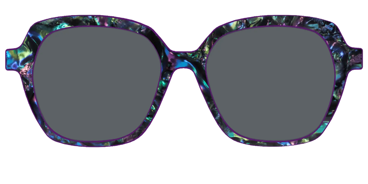 The Polarized Abalone Sun Top