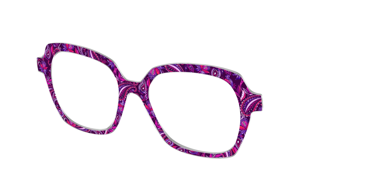 The Aubergine Paisley