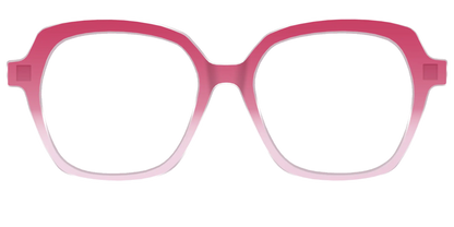 The Flamingo to Blush Gradient Crystal