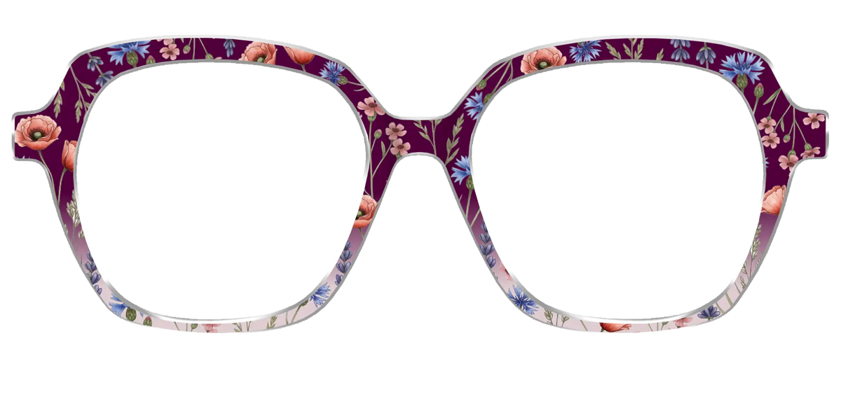 The Mulberry Floral Dip-Dye