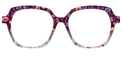 The Mulberry Floral Dip-Dye