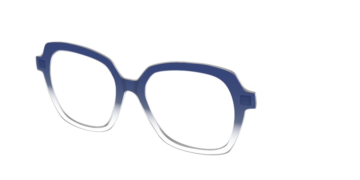 The Navy Gradient Crystal