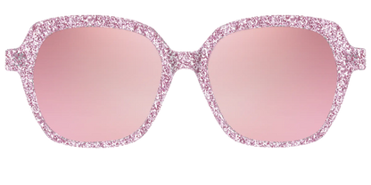 The Polarized Rose Gold Sparkle Sun Top