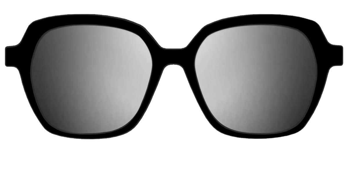 The Polarized Silver Reflective Sun Top