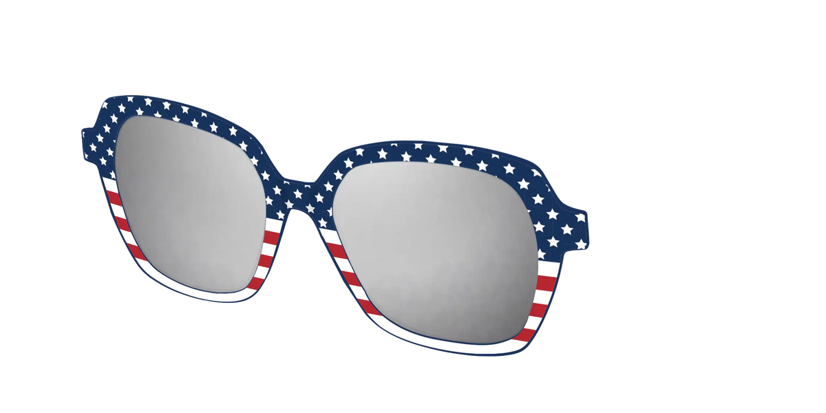 The Polarized Stars & Stripes Sun Top