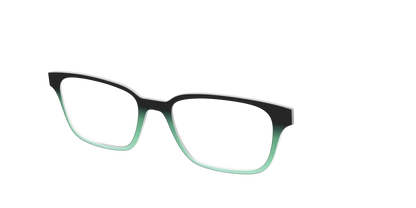 The Black to Spearmint Gradient