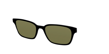 The Black with Green Racquet Sport lens