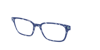 The Denim Heart Glitter Crystal