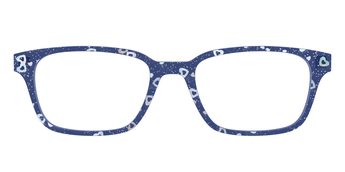 The Denim Heart Glitter Crystal