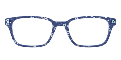 The Denim Heart Glitter Crystal