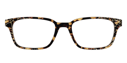The Haunted Tortoise with Gold Foil Webs
