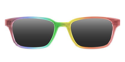 The Polarized Rainbow Gradient Sun Top