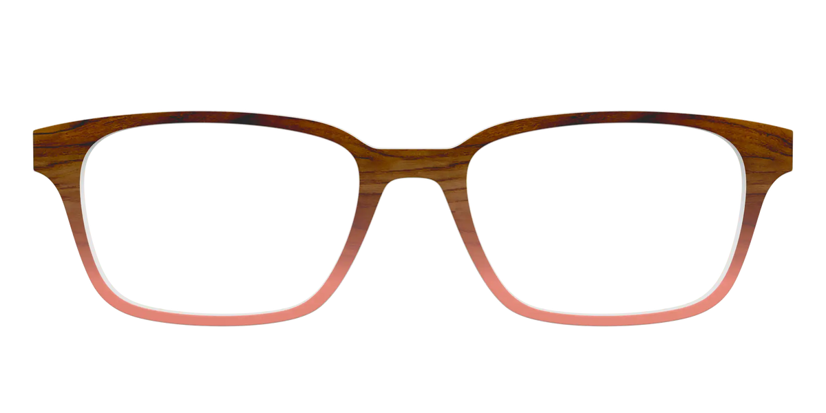 The Woodgrain to Peach Gradient