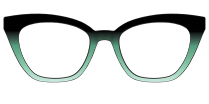 The Black to Spearmint Gradient