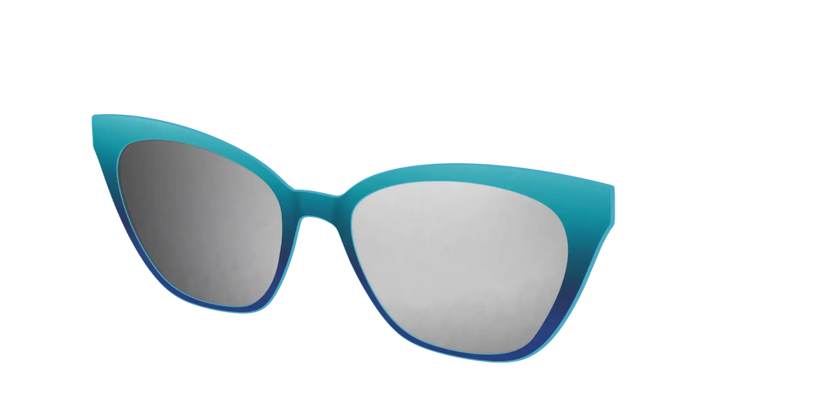The Polarized Ocean Blue Sun Top