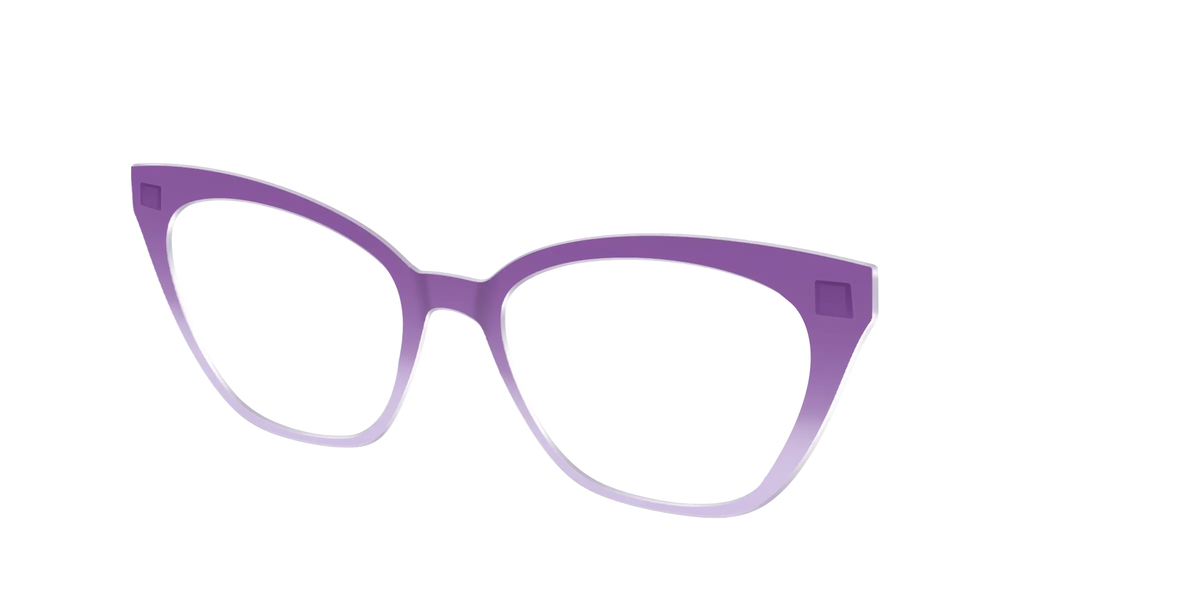 The Plum to Lilac Gradient Crystal
