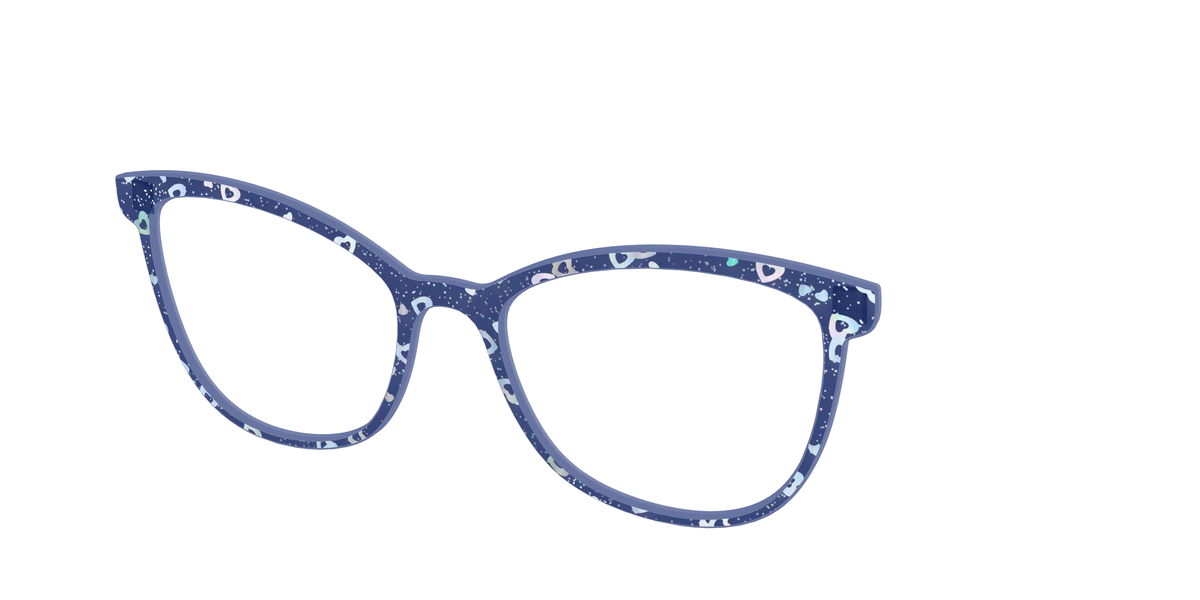 The Denim Heart Glitter Crystal