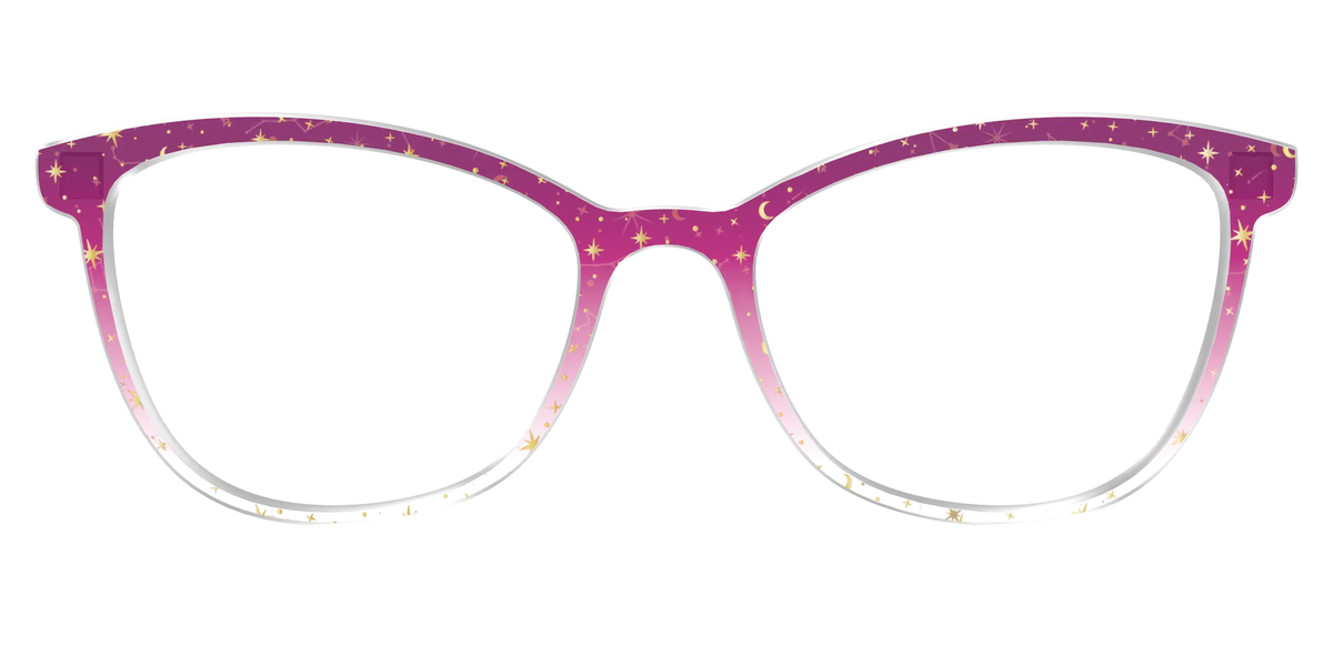 The Pink Ombre Gold Foil Crystal