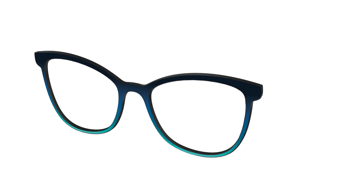 The Royal Blue to Seafoam Gradient