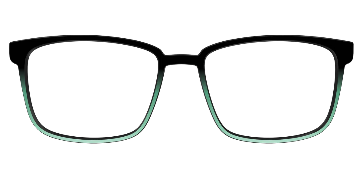 The Black to Spearmint Gradient