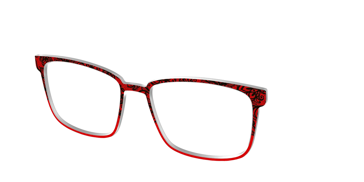The Blood Red Lace Split