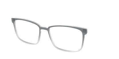 The Charcoal to Light Gray Gradient Crystal