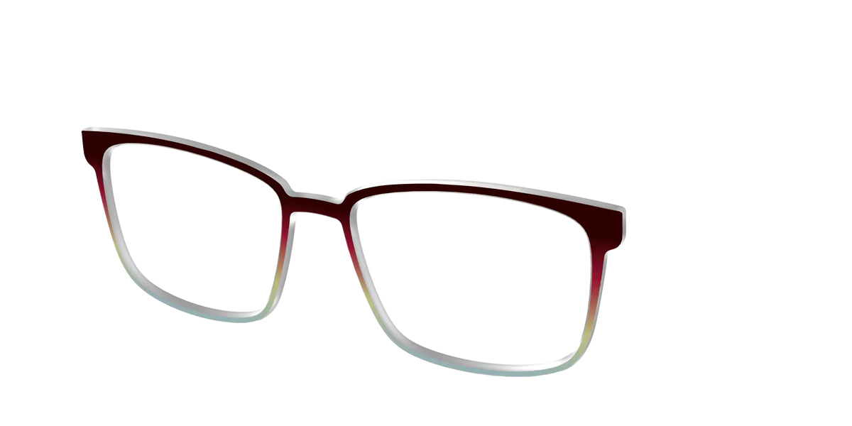 The Cherry to Frosted Mint Gradient