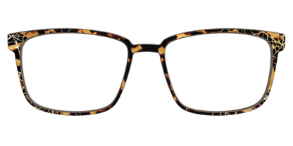 The Haunted Tortoise with Gold Foil Webs