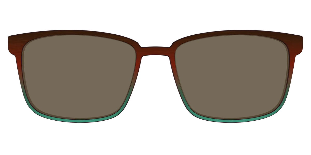 The Polarized Mahogany to Juniper Woodgrain Sun Top