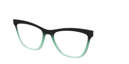 The Black to Spearmint Gradient