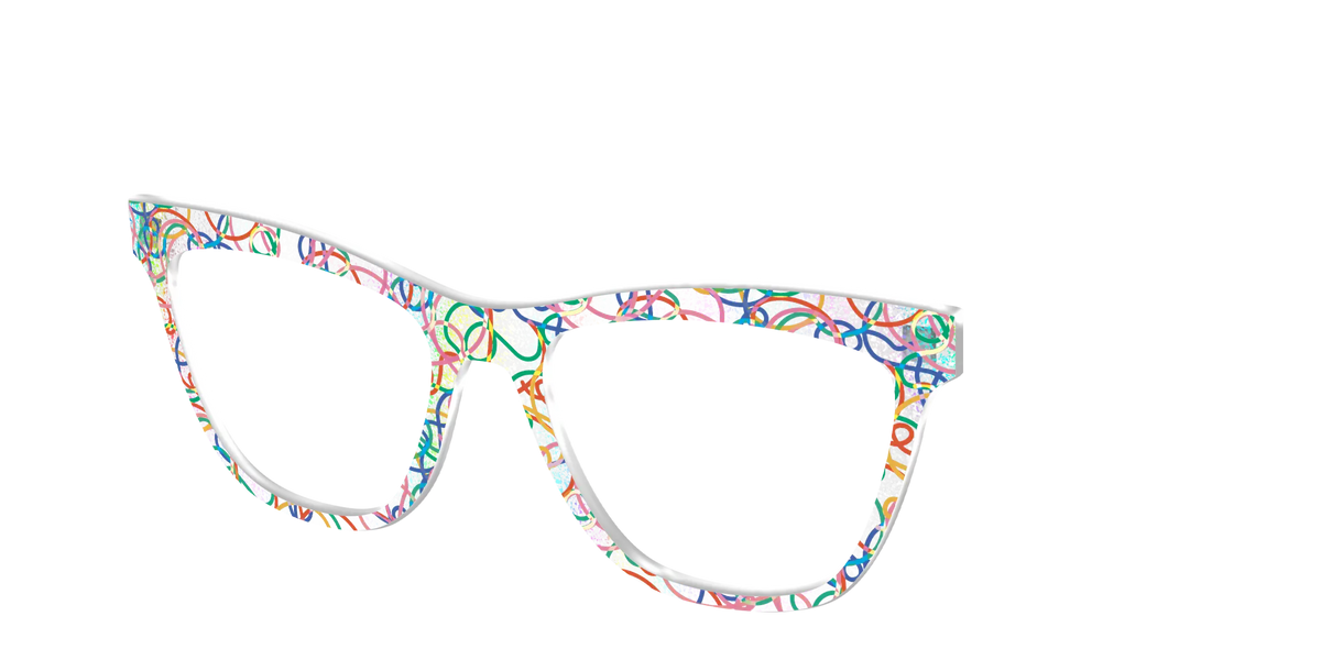 The Celebration Streamers Holographic Crystal