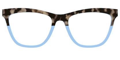 The Denim Tortoise Crystal Split
