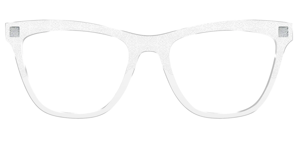 The White Eyelet Crystal