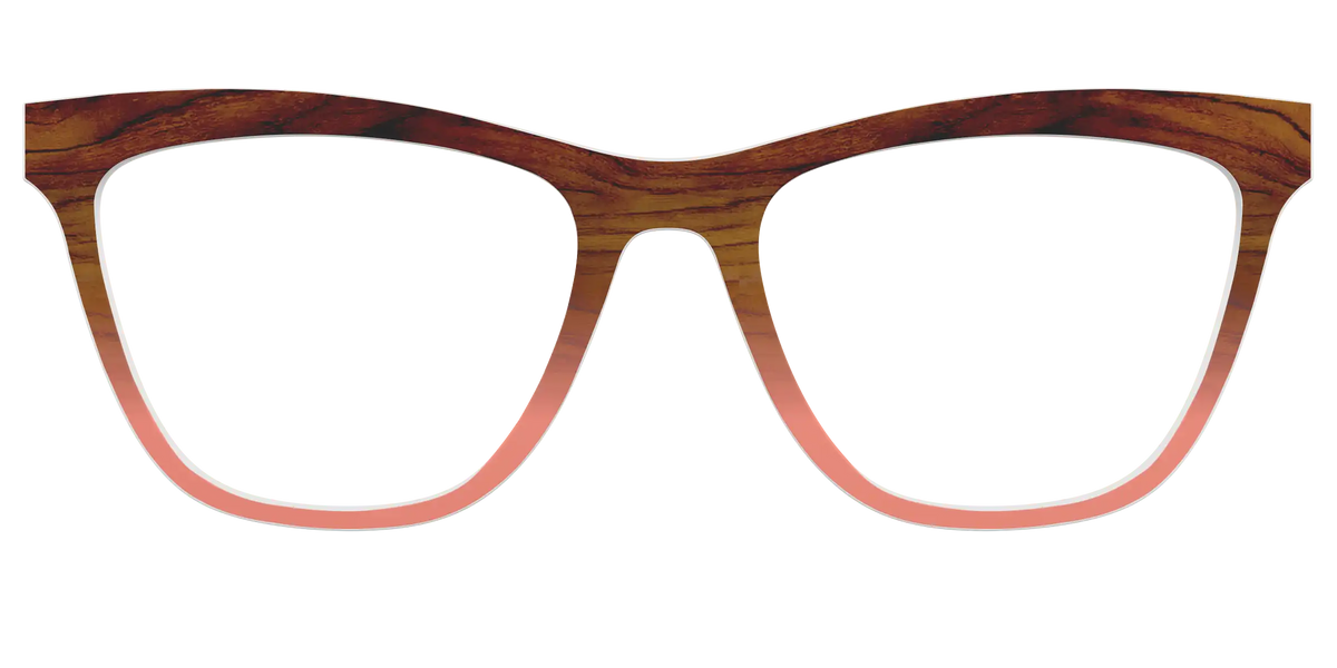 The Woodgrain to Peach Gradient