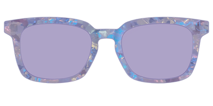 The Lavender Pearl Tort With Celestial Purple lens