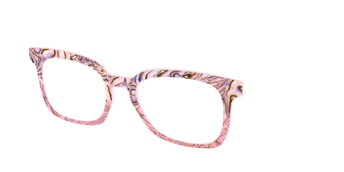 The Pink Conch Shell Pearl Crystal Split