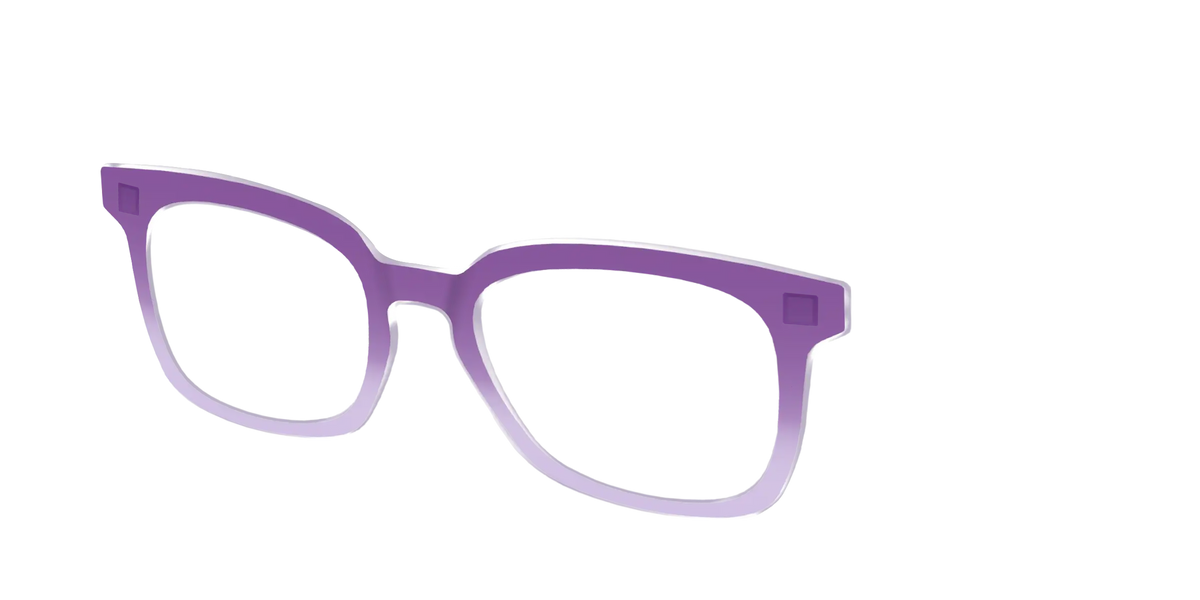 The Plum to Lilac Gradient Crystal