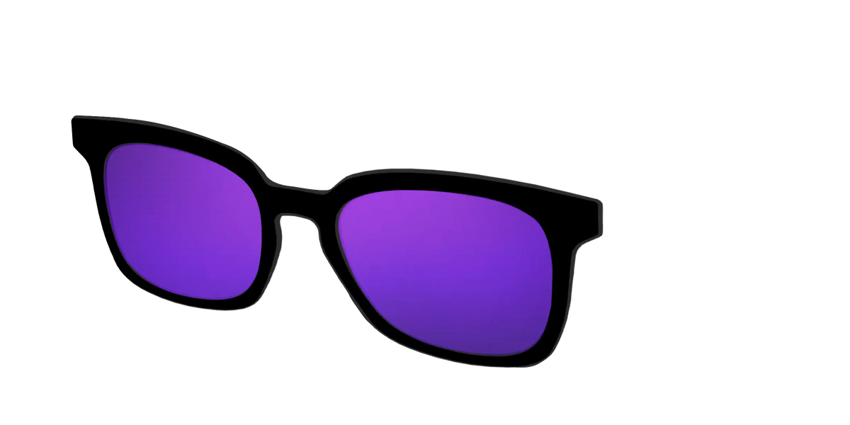 The Polarized Purple Reflective Sun Top