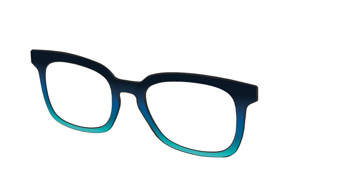 The Royal Blue to Seafoam Gradient
