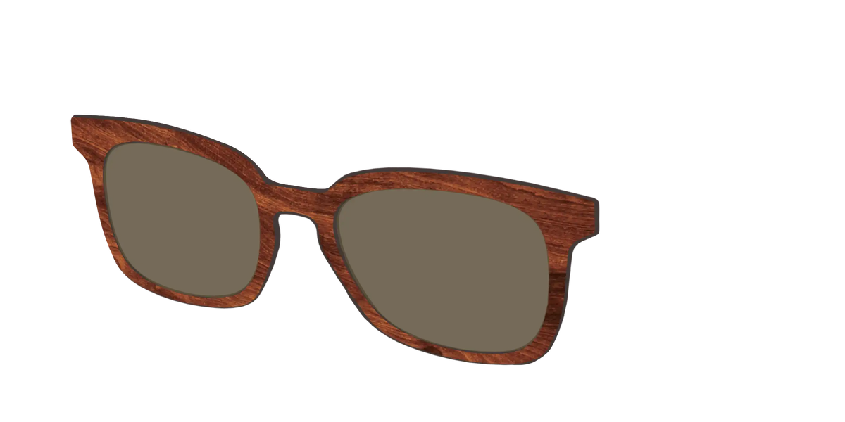 The Polarized Woodgrain Sun Top