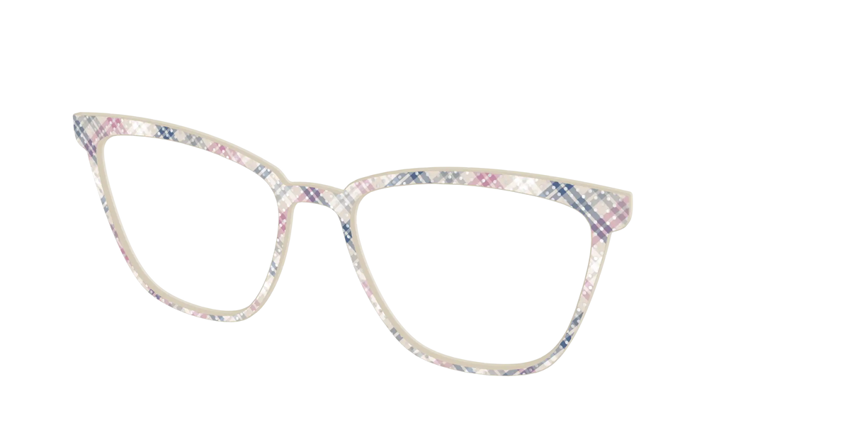 The Chiffon Plaid with Silver Foil Polka Dots