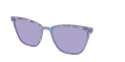 The Lavender Pearl Tort With Celestial Purple lens