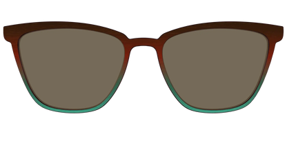 The Polarized Mahogany to Juniper Woodgrain Sun Top