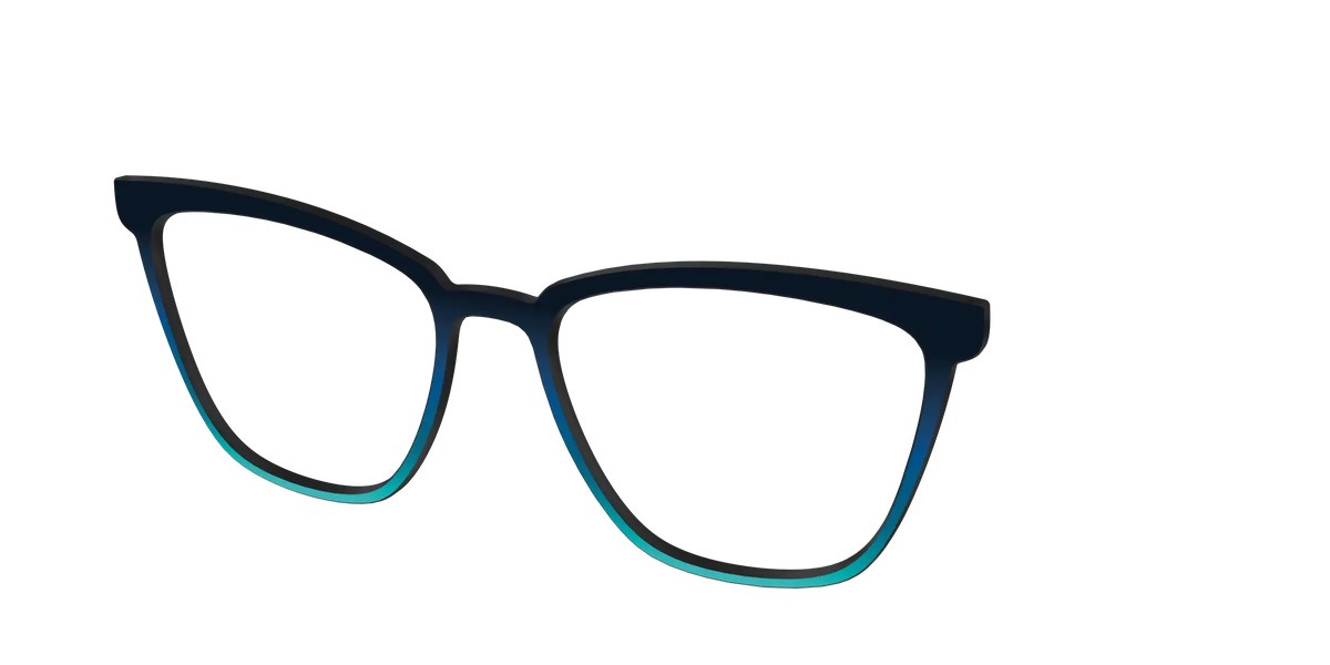 The Royal Blue to Seafoam Gradient