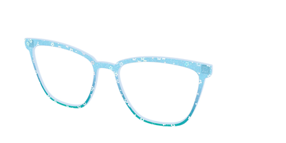 The Sky Blue Crystal with Daisy Glitter