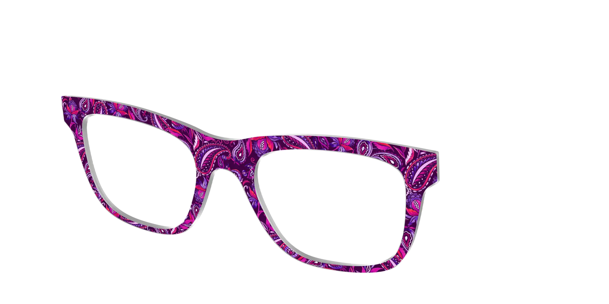 The Aubergine Paisley
